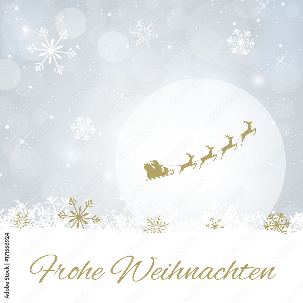 Weihnachtlich Grußkarte