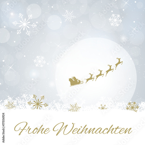 Weihnachtlich Grußkarte