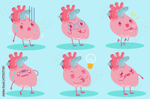 cute cartoon heart