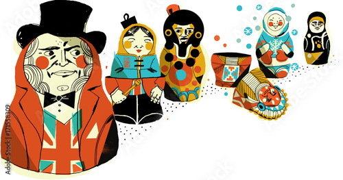 Ethnic Russian Dolls