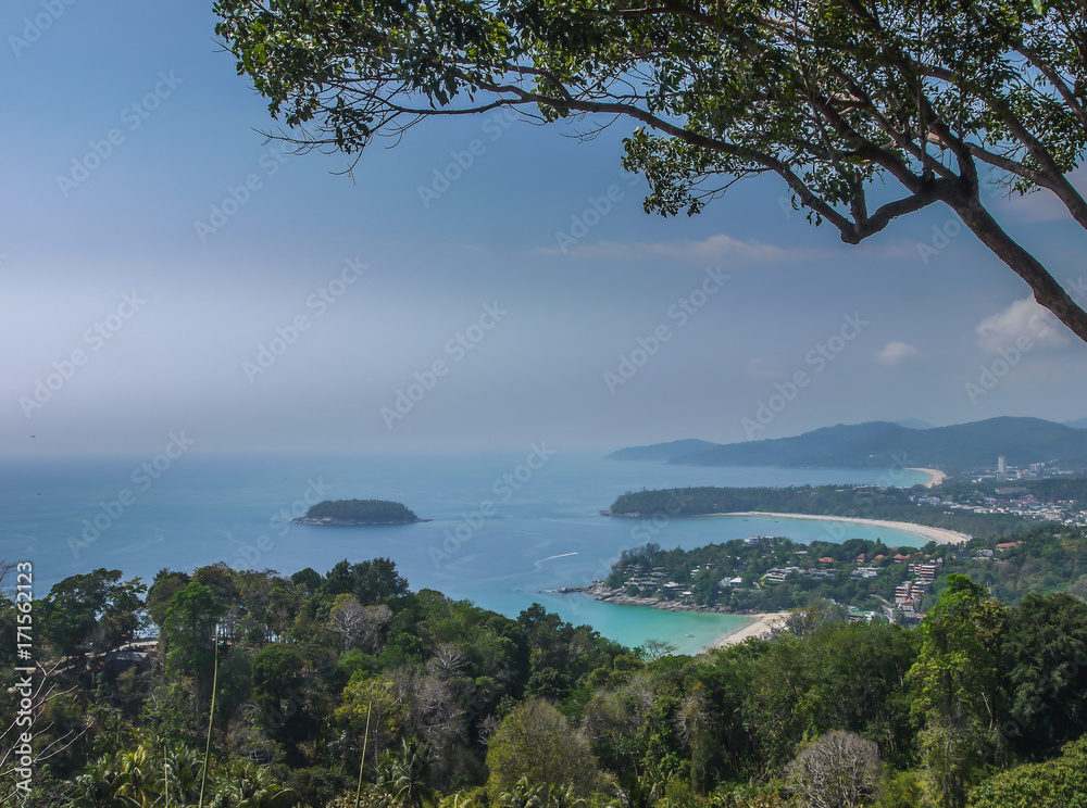 three bay View Point in Phuket thailand three bay View Point in Phuket thailand