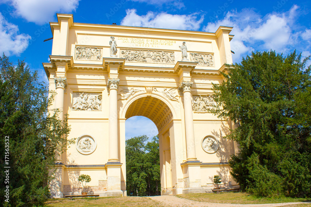 Fototapeta premium Diana Temple - Rendez-vous in the Czech Republic