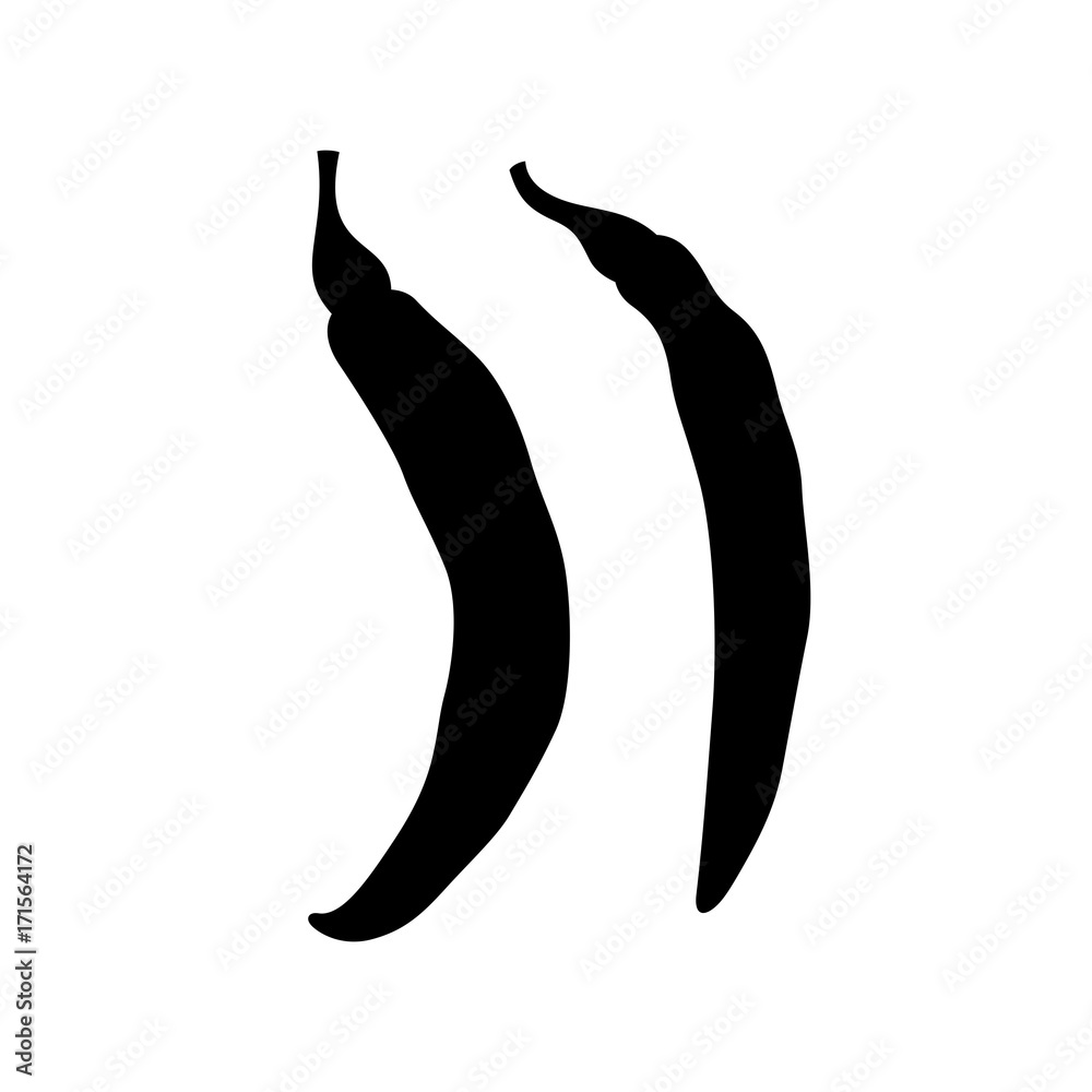 Pasilla peppers, shadepicture