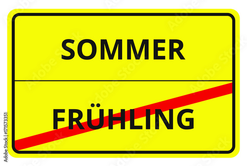 Sommeranfang - Jahreszeitenwechsel