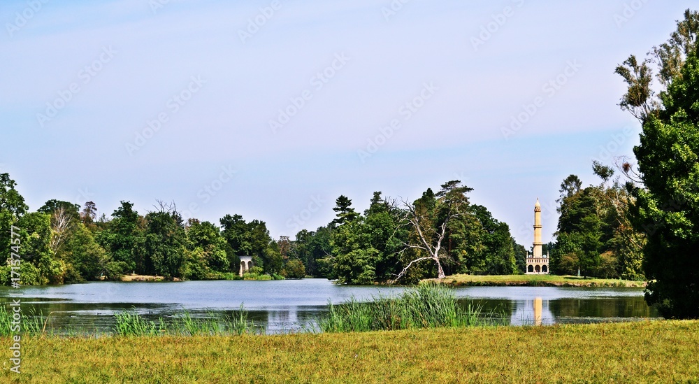 Minaret im Schlosspark Lednice