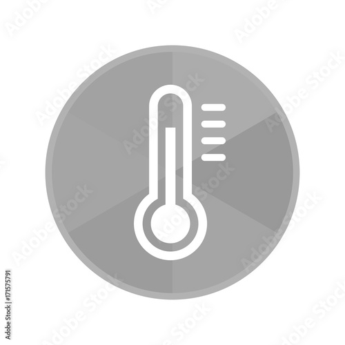 Kreis Icon - hohe Temperatur