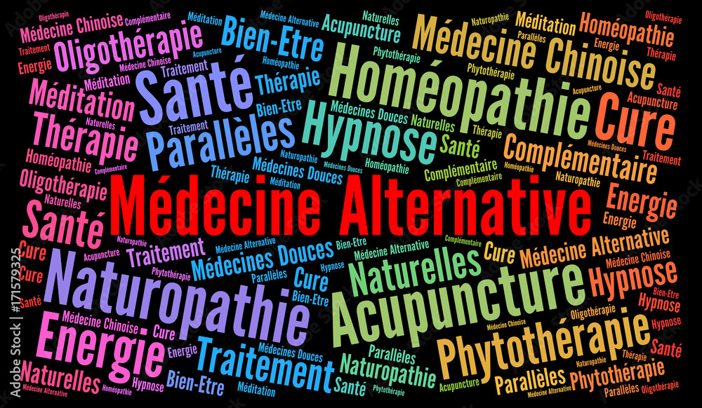 Médecine alternative nuage de mots Médecine alternative nuage de mots