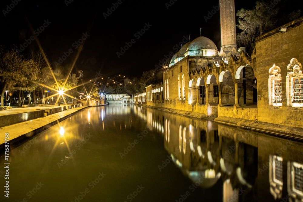 Halil Rahman Mosque and Pool of Sacred Fish, Sanliurfa, Turkey