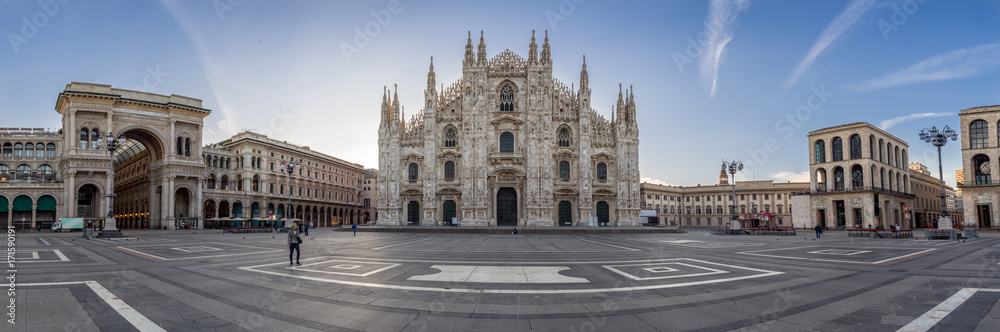 Fototapeta premium Milano City Wiews. Katedra