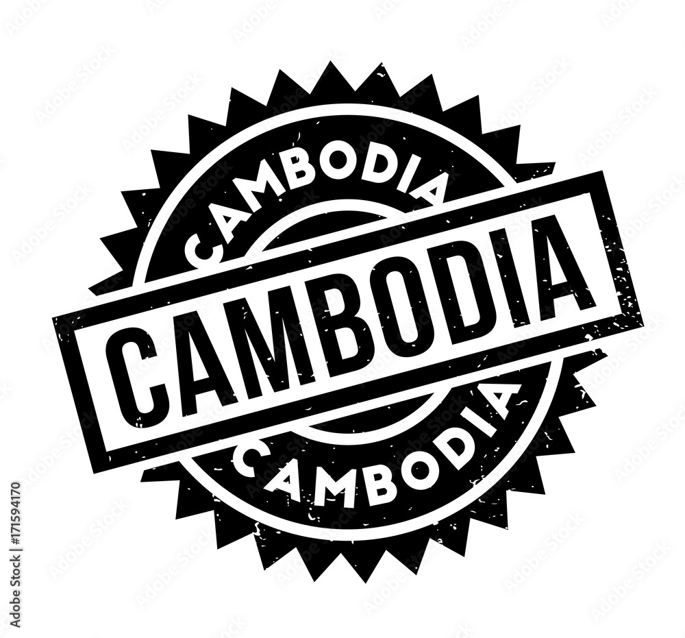 Cambodia rubber stamp. Grunge design with dust scratches. Effects can be easily removed for a clean, crisp look. Color is easily changed. Cambodia rubber stamp. Grunge design with dust scratches. Effects can be easily removed for a clean, crisp look. Color is easily changed.
