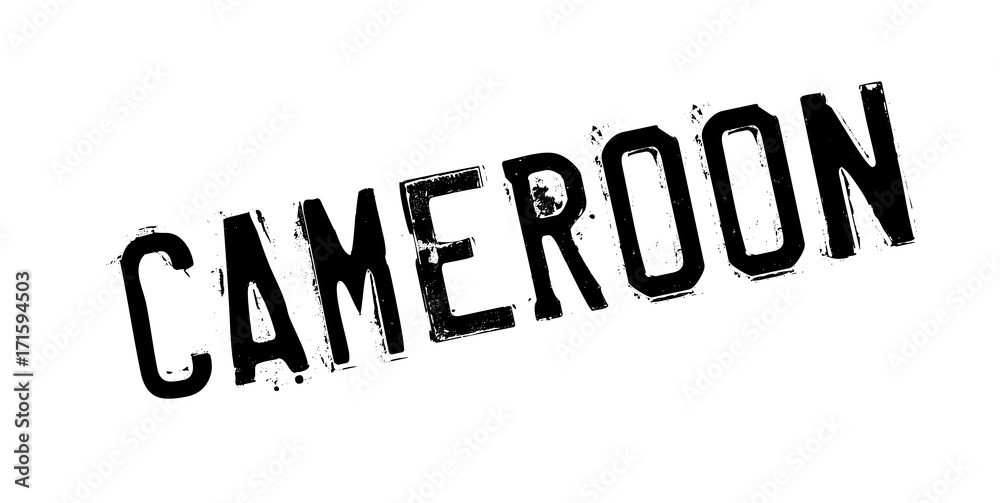Cameroon rubber stamp. Grunge design with dust scratches. Effects can be easily removed for a clean, crisp look. Color is easily changed. Cameroon rubber stamp. Grunge design with dust scratches. Effects can be easily removed for a clean, crisp look. Color is easily changed.