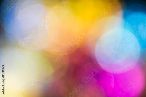 Colorful Bokeh Background. Abstract and Conceptual