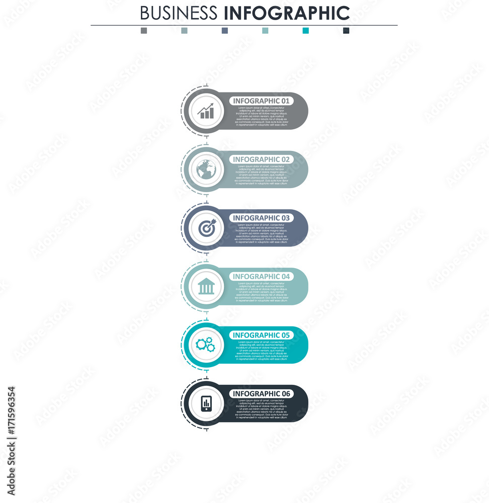 Business data, chart. Abstract elements of graph, diagram with 6 steps, strategy, options, parts or processes. Vector business template for presentation. Creative concept for infographic Business data, chart. Abstract elements of graph, diagram with 6 steps, strategy, options, parts or processes. Vector business template for presentation. Creative concept for infographic