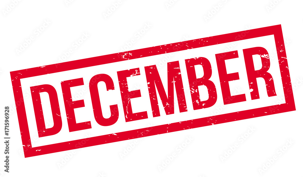 December rubber stamp. Grunge design with dust scratches. Effects can be easily removed for a clean, crisp look. Color is easily changed. December rubber stamp. Grunge design with dust scratches. Effects can be easily removed for a clean, crisp look. Color is easily changed.
