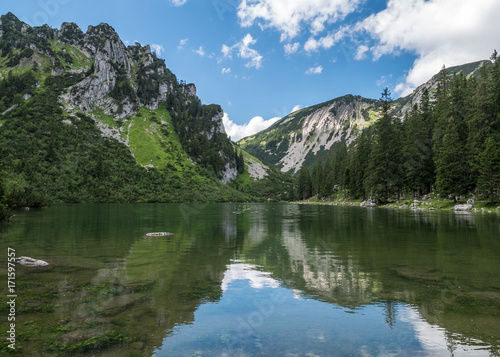 The mountain lake Soinsee in Tyrol  Bavaria