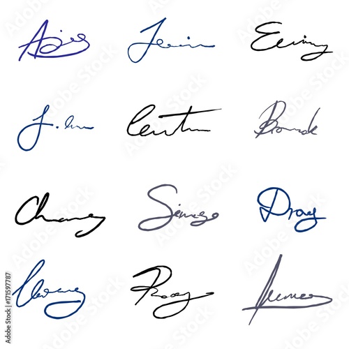 Signature vector set