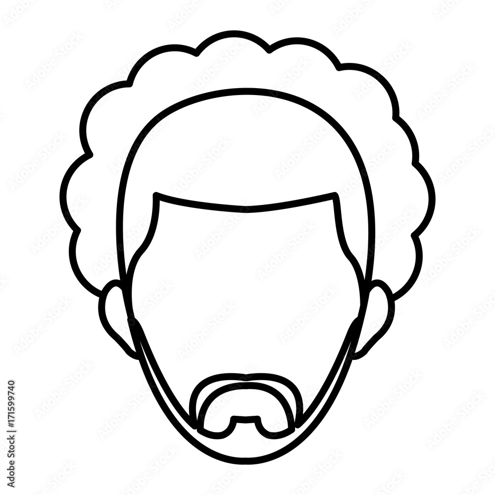 Businessman avatar cartoon icon vector illustration graphic design