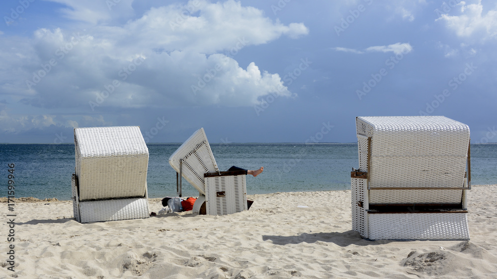 Strandkörbe auf Sylt - Hörnum 