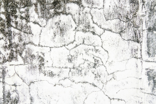 Cracked surface cement wall background