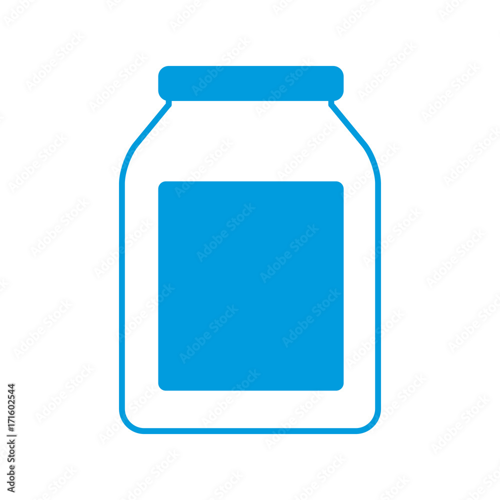 Empty glass bottle icon vector illustration graphic design Empty glass bottle icon vector illustration graphic design
