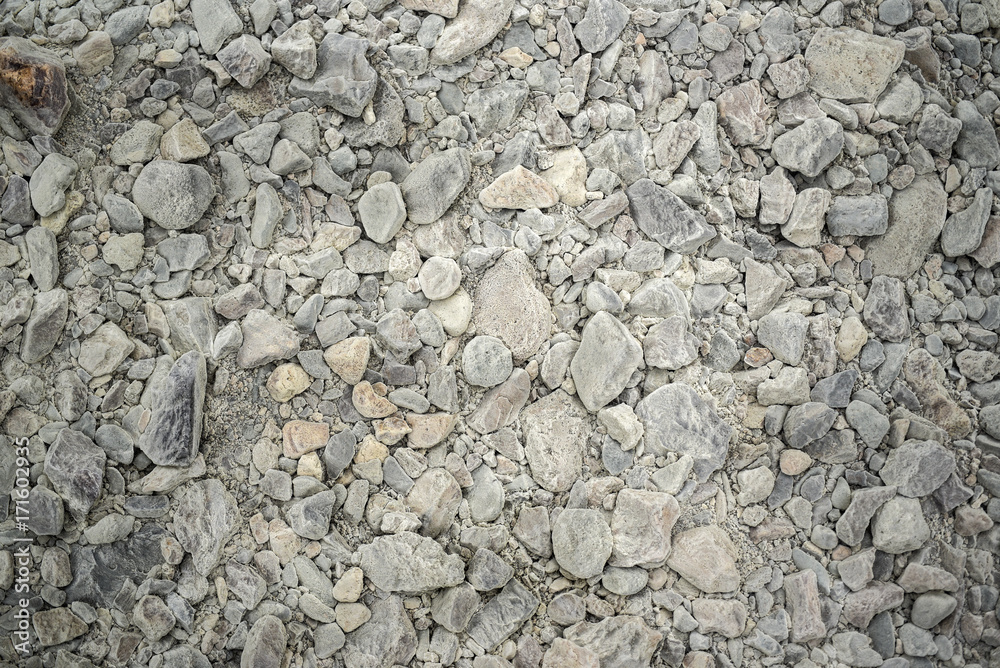 Texture of different sizes of white stones, Iceland. Texture of different sizes of white stones, Iceland.