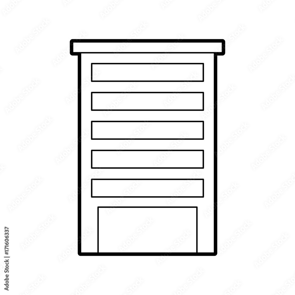 building architecture exterior facade urban vector illustration building architecture exterior facade urban vector illustration