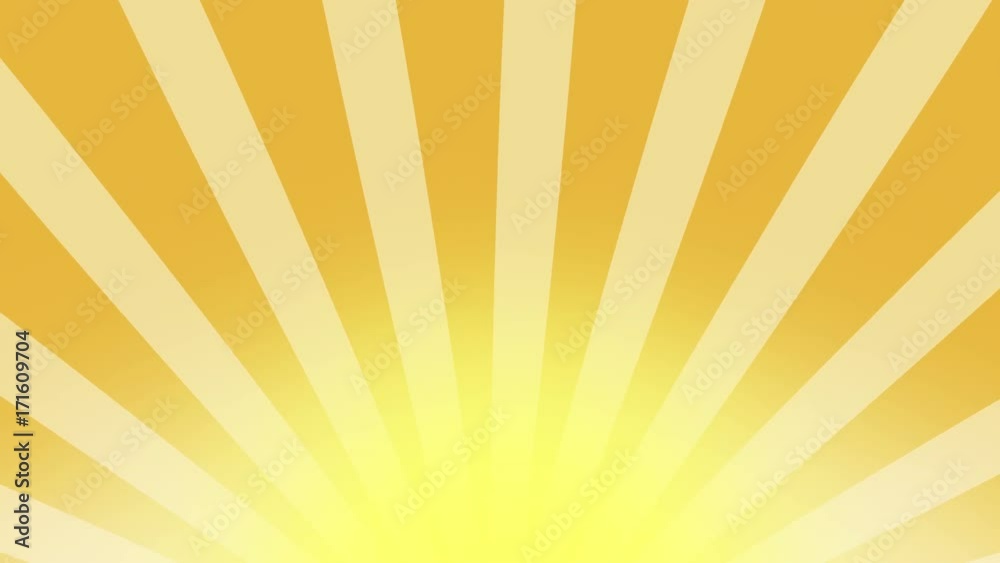 Yellow Burst vector background. Cartoon sun light over Orange sky Background with space for your logo or title, Nice Comic sunburst vintage style sun - Retro Pattern. circuses Background seamless loop Yellow Burst vector background. Cartoon sun light over Orange sky Background with space for your logo or title, Nice Comic sunburst vintage style sun - Retro Pattern. circuses Background seamless loop