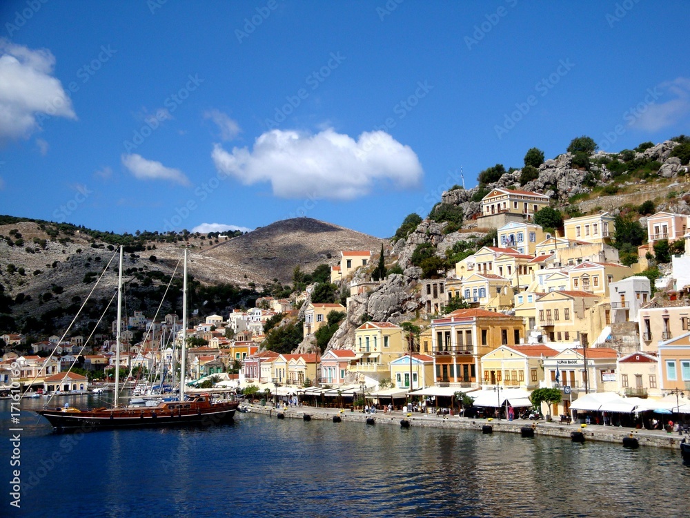 Fotografie Symi Island, Dodecanese, Greece