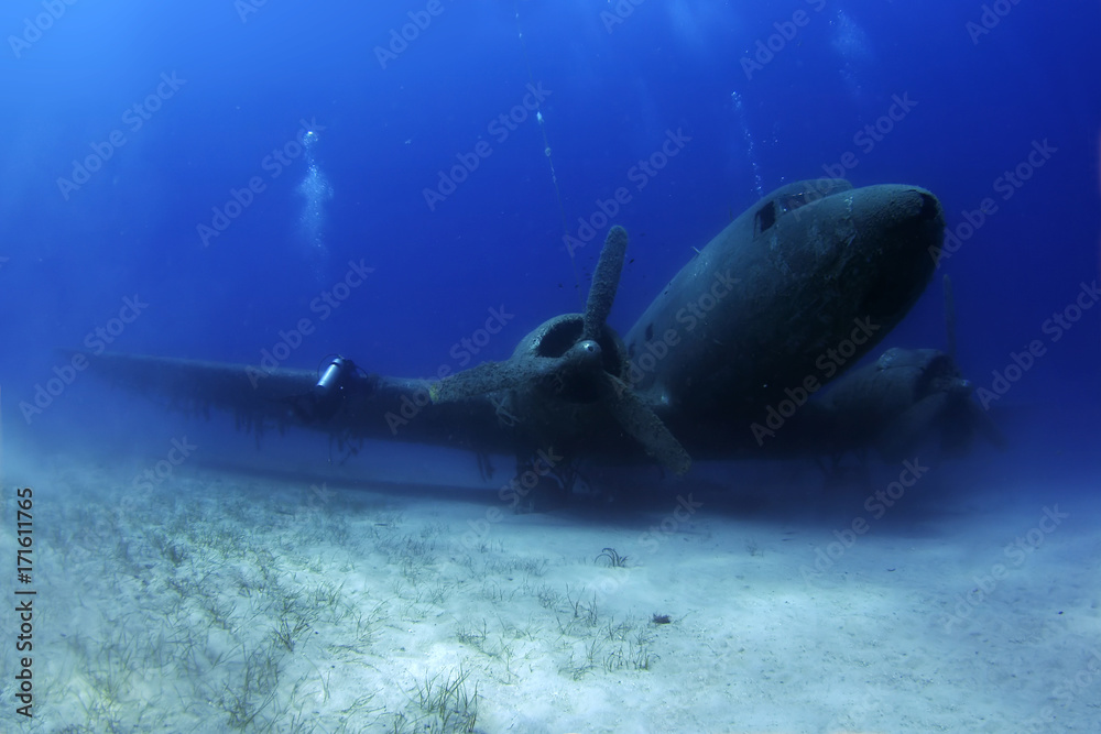 Obraz premium a sunken dakota at kas, antalya