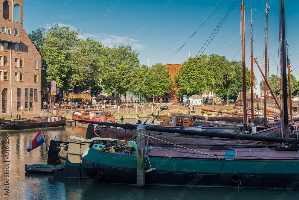 Boats in Rotterdam