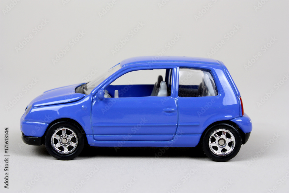 Fototapeta premium Auto, blau