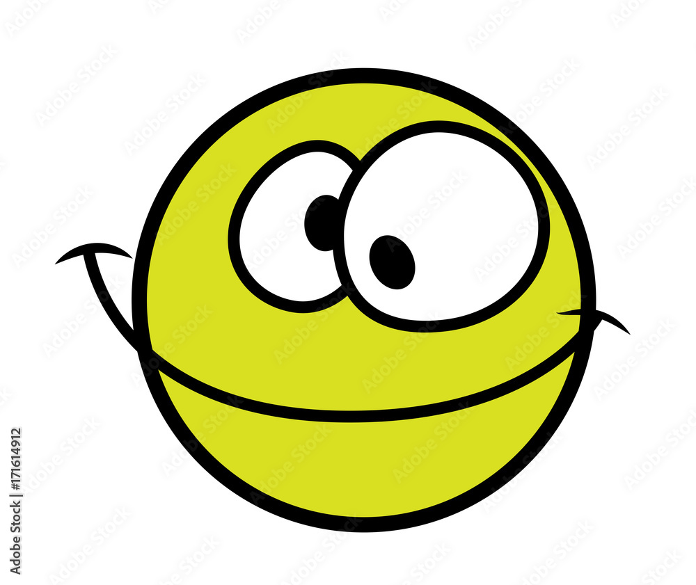 Happy Cartoon Innocent Face Stock Vector | Adobe Stock Happy Cartoon Innocent Face Stock Vector | Adobe Stock