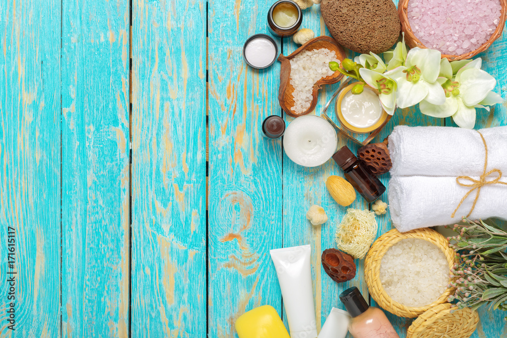 Spa background with a blank space Spa background with a blank space