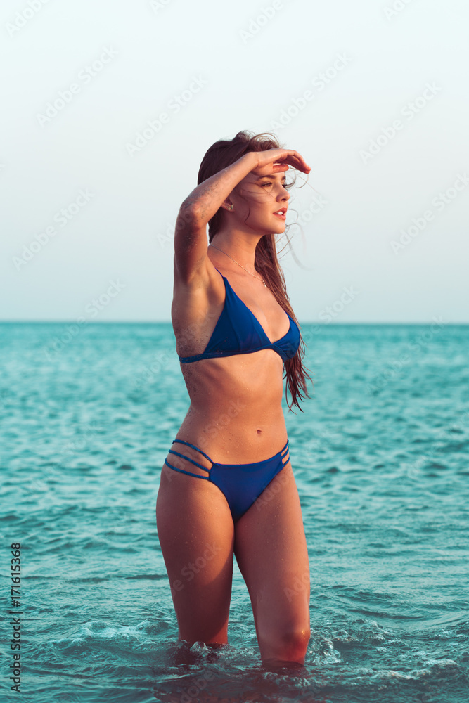 Sexy girl in a bikini