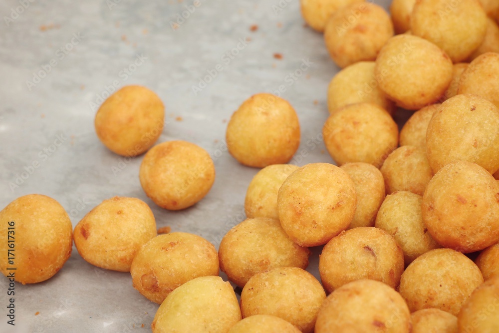 fried sweet potato at street food fried sweet potato at street food