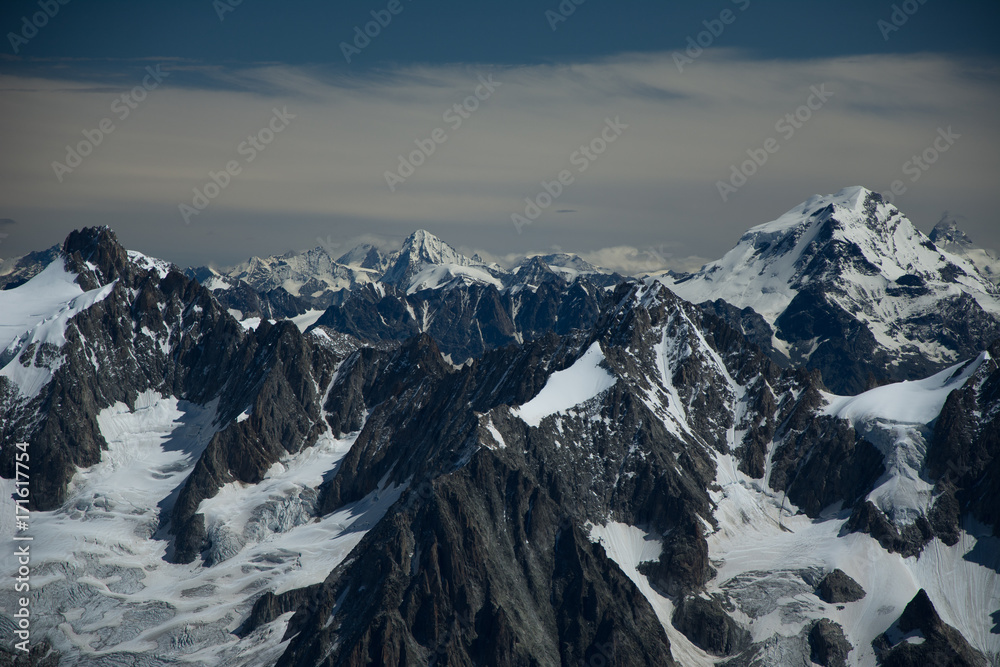 Naklejka premium French Alpes