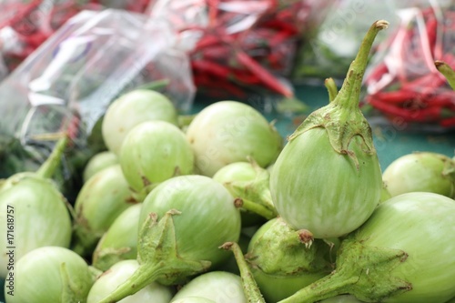 eggplant at the market