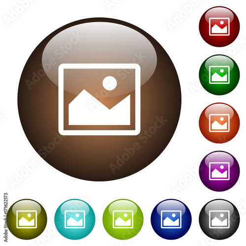 Free Download Single picture color glass buttons - GFXLoad