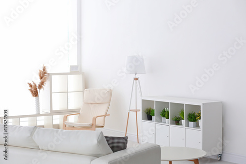 Stand for TV set in modern ...