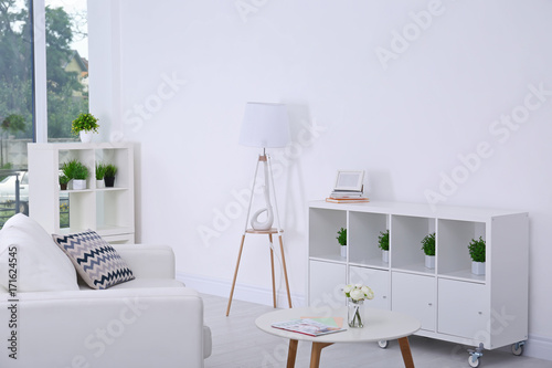 Stand for TV set in modern ...