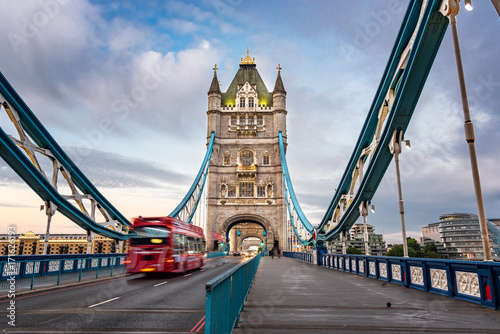 Inside Tower Bridge London UK photo