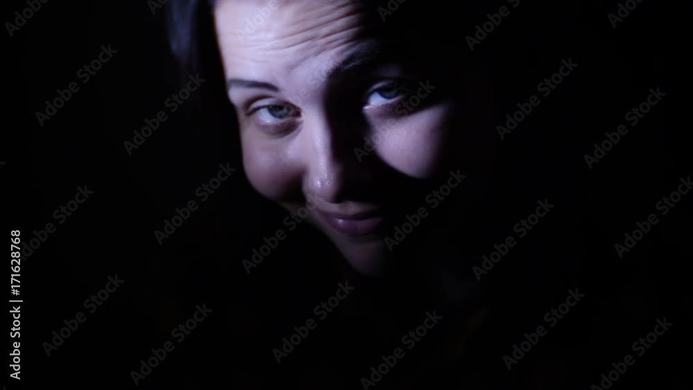 Teen girl having fun and making funny faces, 4K UHD slowmo Teen girl having fun and making funny faces, 4K UHD slowmo
