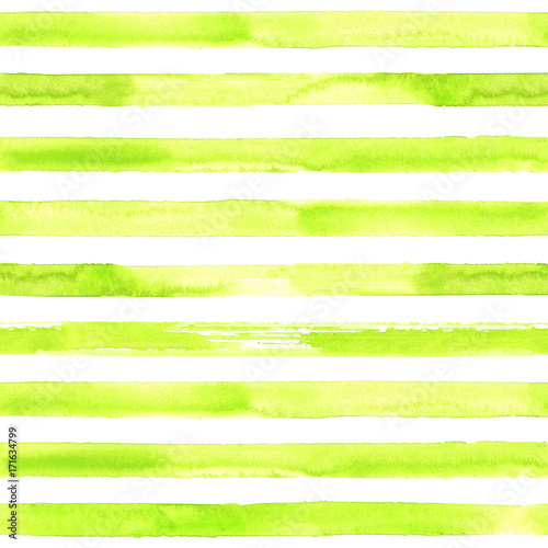 Green striped seamless pattern