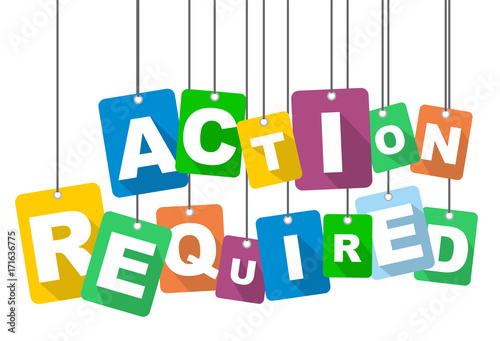 Colorful vector flat design background action required. It is well adapted for web design.
