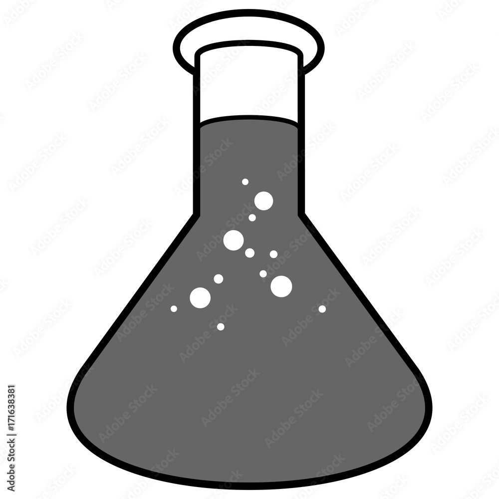 Chemistry Flask Illustration Stock Vector Adobe Stock Chemistry Flask Illustration Stock Vector Adobe Stock