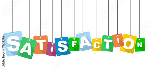 vector illustration background satisfaction