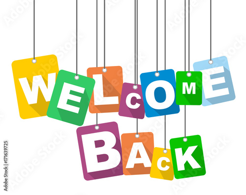 vector illustration background welcome back
