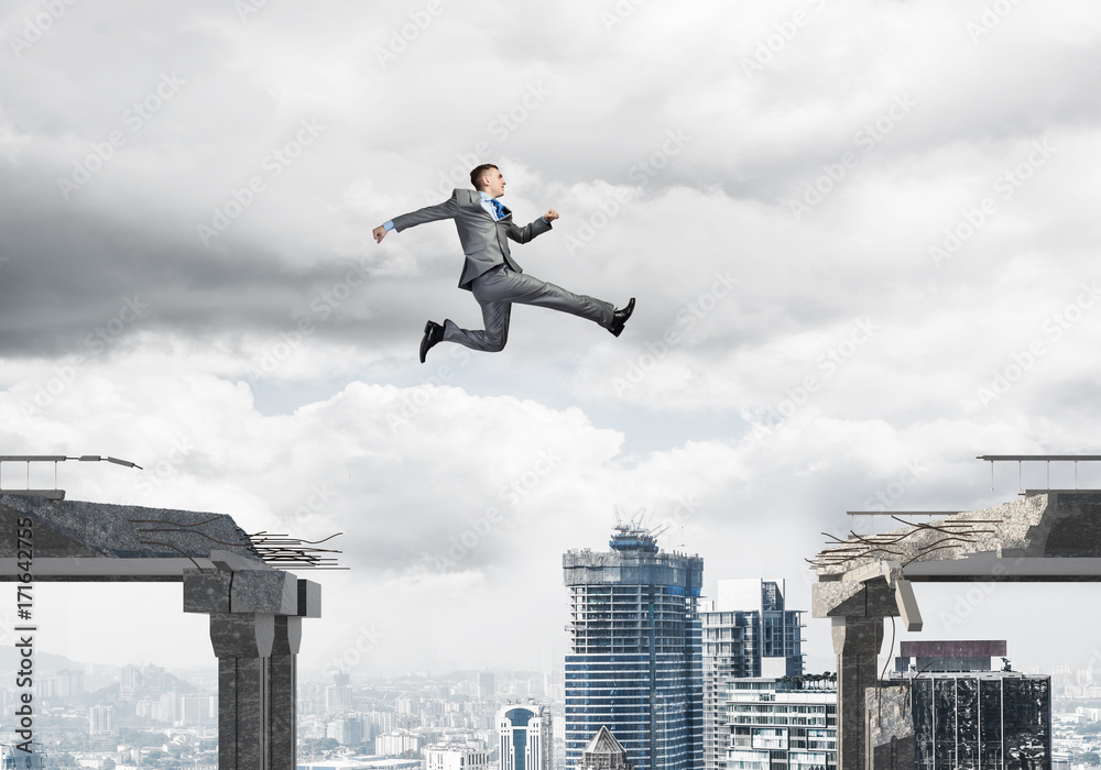 Problem and difficulties overcoming concept. Problem and difficulties overcoming concept.