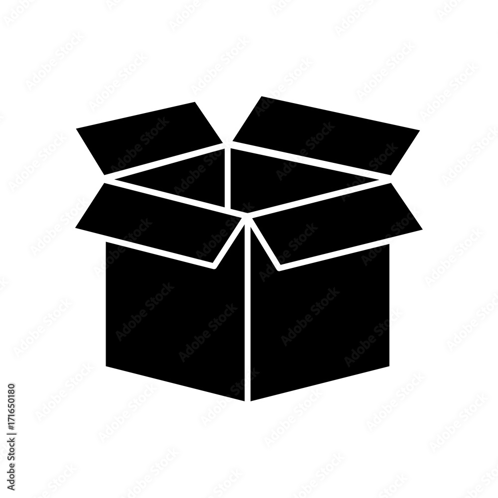 Cardboard box isolated icon vector illustration graphic design Cardboard box isolated icon vector illustration graphic design