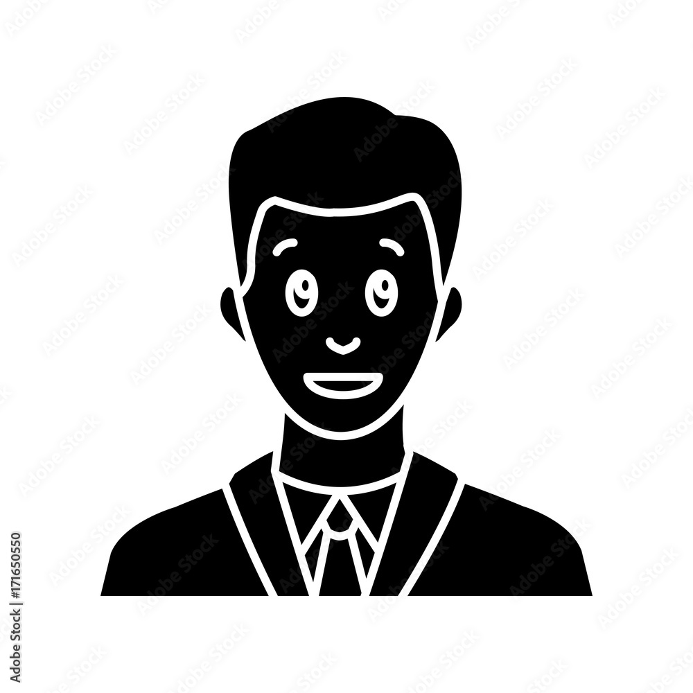 Businessman avatar cartoon icon vector illustration graphic design Businessman avatar cartoon icon vector illustration graphic design